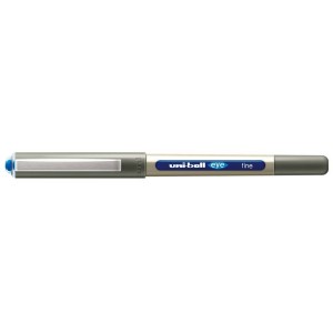 Caneta Uni-ball Eye Rollerball Fina 0.7mm Azul